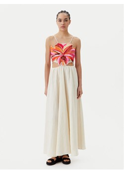 Maaji Sukienka letnia Sunrise PT2530CLD001 Beżowy Regular Fit ze sklepu MODIVO w kategorii Sukienki - zdjęcie 182632789