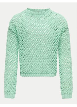 Kids ONLY Sweter Donna 15341338 Zielony Loose Fit ze sklepu MODIVO w kategorii Swetry dziewczęce - zdjęcie 182632936
