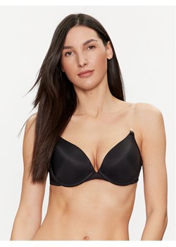 Hunkemöller Biustonosz push-up Transparent Back 202117 Czarny ze sklepu MODIVO w kategorii Biustonosze - zdjęcie 182632979