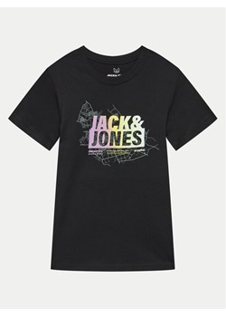 Jack&Jones Junior T-Shirt Map Summer 12257988 Czarny Regular Fit ze sklepu MODIVO w kategorii T-shirty chłopięce - zdjęcie 182633007