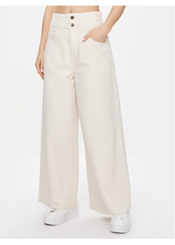 Lee Jeansy 112341379 Écru Straight Leg ze sklepu MODIVO w kategorii Jeansy damskie - zdjęcie 182633095