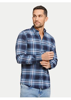 Lindbergh Koszula 30-225054 Granatowy Relaxed Fit ze sklepu MODIVO w kategorii Koszule męskie - zdjęcie 182633098