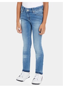 Tommy Hilfiger Jeansy Nora KG0KG07528 Niebieski Slim Fit ze sklepu MODIVO w kategorii Spodnie dziewczęce - zdjęcie 182633189