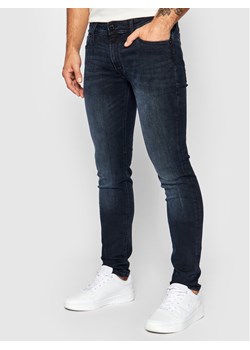 Jack&Jones Jeansy Liam Original Agi 12166852 Granatowy Skinny Fit ze sklepu MODIVO w kategorii Jeansy męskie - zdjęcie 182633229