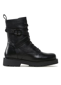 TWINSET Botki 232TCP050 Czarny ze sklepu MODIVO w kategorii Botki - zdjęcie 182633287