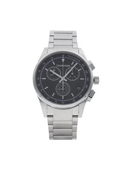 Calvin Klein Zegarek Completion KAM27141 Srebrny ze sklepu MODIVO w kategorii Zegarki - zdjęcie 182633289