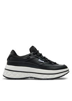 Guess Sneakersy Kyrki FLTKYR LEA12 Czarny ze sklepu MODIVO w kategorii Buty sportowe damskie - zdjęcie 182633365