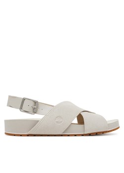 Timberland Sandały TB0A41PQF481 Écru ze sklepu MODIVO w kategorii Sandały damskie - zdjęcie 182633429