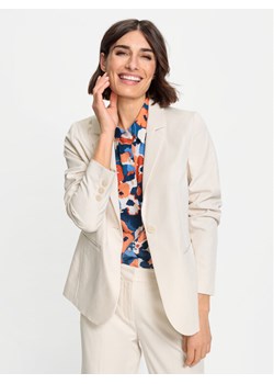Olsen Marynarka 15001420 Écru Regular Fit ze sklepu MODIVO w kategorii Marynarki damskie - zdjęcie 182633456