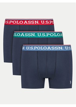 U.S. Polo Assn. Komplet 3 par bokserek MUP4078 Granatowy ze sklepu MODIVO w kategorii Majtki męskie - zdjęcie 182633485