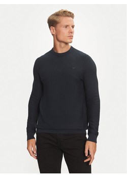 Mustang Sweter Elliot 1014688 Granatowy Regular Fit ze sklepu MODIVO w kategorii Swetry męskie - zdjęcie 182633516