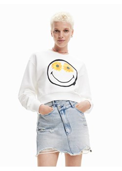 Desigual Bluza 23SWSK44 Écru Regular Fit ze sklepu MODIVO w kategorii Bluzy damskie - zdjęcie 182633556