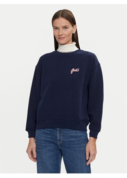 Gant Bluza 4201239 Granatowy Loose Fit ze sklepu MODIVO w kategorii Bluzy damskie - zdjęcie 182633558