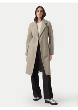 Vero Moda Płaszcz przejściowy Fortuneaya 10278330 Beżowy Regular Fit ze sklepu MODIVO w kategorii Płaszcze damskie - zdjęcie 182633696