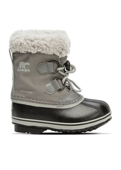 Sorel Śniegowce Yoot Pac™ Nylon Wp 2114112053 Szary ze sklepu MODIVO w kategorii Buty zimowe dziecięce - zdjęcie 182633736
