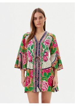 Maaji Sukienka plażowa Cerice Bouquet Enjoyable PT2472CPO008 Kolorowy Regular Fit ze sklepu MODIVO w kategorii Odzież plażowa - zdjęcie 182633768