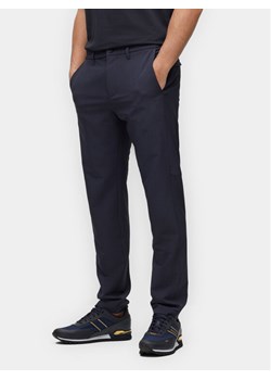 Boss Chinosy T_Commuter 50495497 Granatowy Slim Fit ze sklepu MODIVO w kategorii Spodnie męskie - zdjęcie 182633778