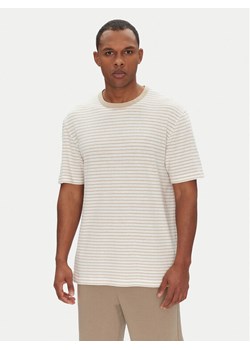 BOSS T-Shirt H-Taut 28 50537498 Beżowy Regular Fit ze sklepu MODIVO w kategorii T-shirty męskie - zdjęcie 182633789
