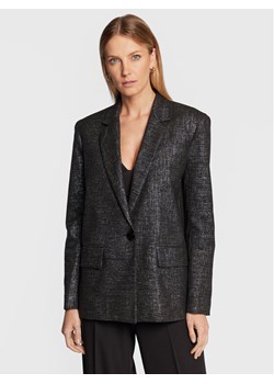 Patrizia Pepe Marynarka 2S1433/A166-I2Y2 Czarny Oversize ze sklepu MODIVO w kategorii Marynarki damskie - zdjęcie 182634017