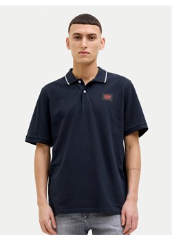 Jack&Jones Polo Hudson 12269238 Granatowy Regular Fit ze sklepu MODIVO w kategorii T-shirty męskie - zdjęcie 182634096
