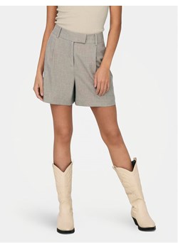 ONLY Szorty materiałowe Linda 15283727 Szary Wide Leg ze sklepu MODIVO w kategorii Szorty - zdjęcie 182634106