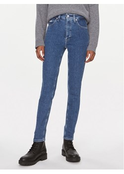 Calvin Klein Jeans Jeansy J20J221585 Niebieski Skinny Fit ze sklepu MODIVO w kategorii Jeansy damskie - zdjęcie 182634319