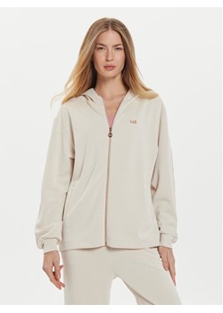 EA7 Emporio Armani Bluza 6DTM25 TJZBZ 1120 Beżowy Relaxed Fit ze sklepu MODIVO w kategorii Bluzy damskie - zdjęcie 182634336