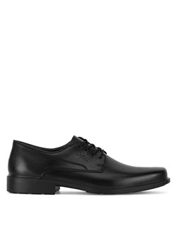 Rieker Półbuty B0001-00 Czarny ze sklepu MODIVO w kategorii Buty eleganckie męskie - zdjęcie 182634355