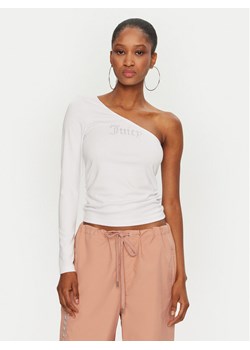 Juicy Couture Bluzka Nella JCWCT24310 Biały Slim Fit ze sklepu MODIVO w kategorii Bluzki damskie - zdjęcie 182634356
