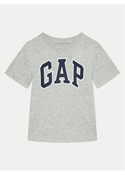 Gap T-Shirt 459557-04 Szary Regular Fit ze sklepu MODIVO w kategorii T-shirty chłopięce - zdjęcie 182634376