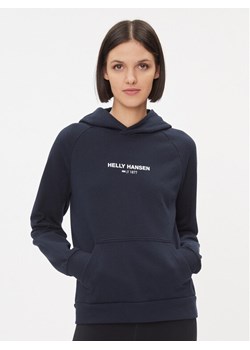 Helly Hansen Bluza Core 54033 Granatowy Regular Fit ze sklepu MODIVO w kategorii Bluzy damskie - zdjęcie 182634427