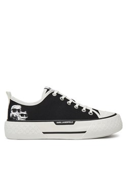 KARL LAGERFELD Trampki KL60614T Czarny ze sklepu MODIVO w kategorii Trampki damskie - zdjęcie 182634525