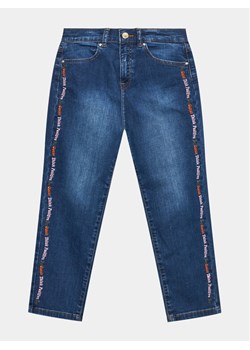 Guess Jeansy J3YA11 D4CA0 Granatowy Regular Fit ze sklepu MODIVO w kategorii Spodnie dziewczęce - zdjęcie 182634557