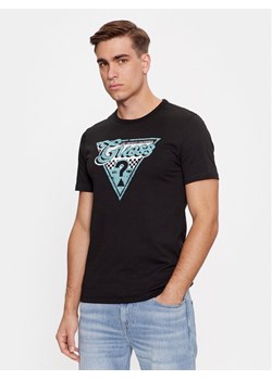 Guess T-Shirt M4RI06 I3Z14 Czarny Regular Fit ze sklepu MODIVO w kategorii T-shirty męskie - zdjęcie 182634677