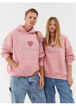 2005 Bluza Unisex Hot Moms Różowy Relaxed Fit ze sklepu MODIVO w kategorii Bluzy męskie - zdjęcie 182634739