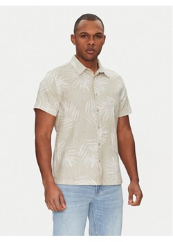 Guess Koszula M5GH68 WH3A0 Beżowy Regular Fit ze sklepu MODIVO w kategorii Koszule męskie - zdjęcie 182634775