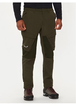 Salewa Spodnie outdoor Puez 28482 Zielony Regular Fit ze sklepu MODIVO w kategorii Spodnie męskie - zdjęcie 182634826