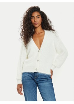 Guess Kardigan Keyla W4BR27 Z3BH0 Écru Regular Fit ze sklepu MODIVO w kategorii Swetry damskie - zdjęcie 182634838