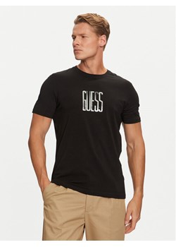 Guess T-Shirt M4BI33 J1314 Czarny Slim Fit ze sklepu MODIVO w kategorii T-shirty męskie - zdjęcie 182634897