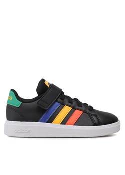 adidas Sneakersy Grand Court Lifestyle Court HP8914 Czarny ze sklepu MODIVO w kategorii Trampki dziecięce - zdjęcie 182634975