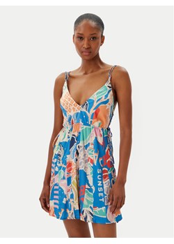 Maaji Sukienka letnia Tropical Bliss Tropi PT2537CSD001 Kolorowy Regular Fit ze sklepu MODIVO w kategorii Sukienki - zdjęcie 182635015