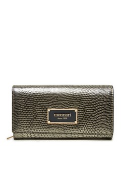 Monnari Mały Portfel Damski PURIMP0-24Z-PUR0250-K023D000-R00 Złoty ze sklepu MODIVO w kategorii Portfele damskie - zdjęcie 182635146