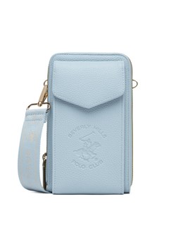 Beverly Hills Polo Club Torebka BHPC-L-006-07 Niebieski ze sklepu MODIVO w kategorii Listonoszki - zdjęcie 182635195