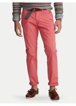 Polo Ralph Lauren Chinosy 710704176005 Różowy Slim Fit ze sklepu MODIVO w kategorii Spodnie męskie - zdjęcie 182635307