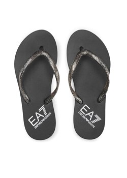 EA7 Emporio Armani Japonki XFQ013 XK322 S466 Czarny ze sklepu MODIVO w kategorii Klapki damskie - zdjęcie 182635326