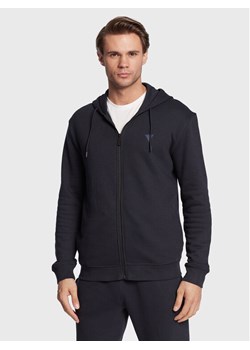 Guess Bluza Aldwin Z2YQ28 K9V31 Granatowy Regular Fit ze sklepu MODIVO w kategorii Bluzy męskie - zdjęcie 182635416
