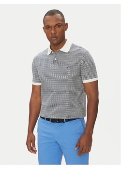 Tommy Hilfiger Polo Interlock MW0MW39234 Granatowy Regular Fit ze sklepu MODIVO w kategorii T-shirty męskie - zdjęcie 182635417