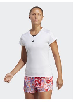 adidas Koszulka techniczna Train Essentials HR7878 Biały Slim Fit - id: 0000303556419 - marki adidas - 182635426 adidas Koszulka techniczna Train Essentials HR7878 Biały Slim Fit ze sklepu MODIVO w kategorii Bluzki damskie - zdjęcie 182635426