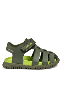 Geox Sandały B Sandal Fusbetto B556AA 000BC C3016 Zielony ze sklepu MODIVO w kategorii Sandały dziecięce - zdjęcie 182635427
