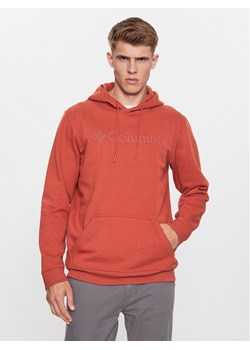 Columbia Bluza CSC Basic Logo™ II Hoodie Pomarańczowy Regular Fit ze sklepu MODIVO w kategorii Bluzy męskie - zdjęcie 182635429